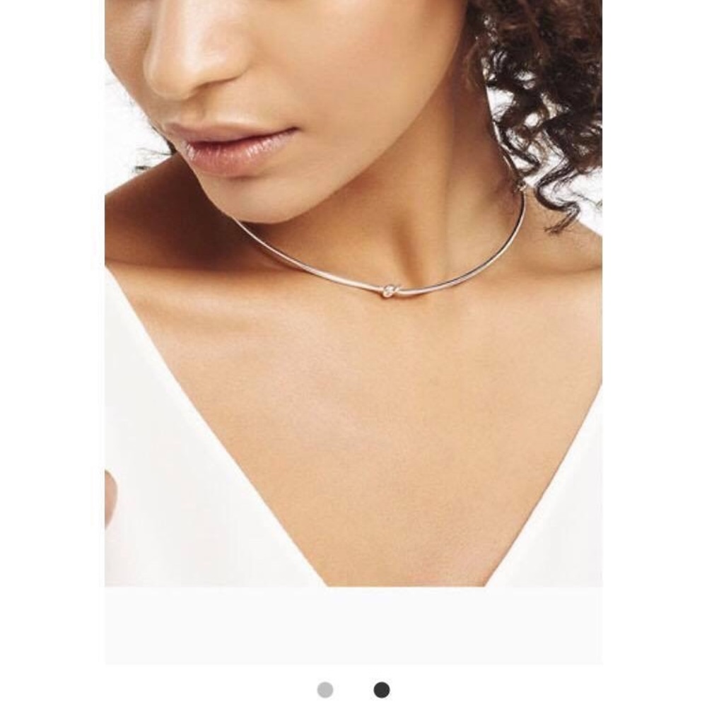 Stella and Dot Simple Knot Collar necklace